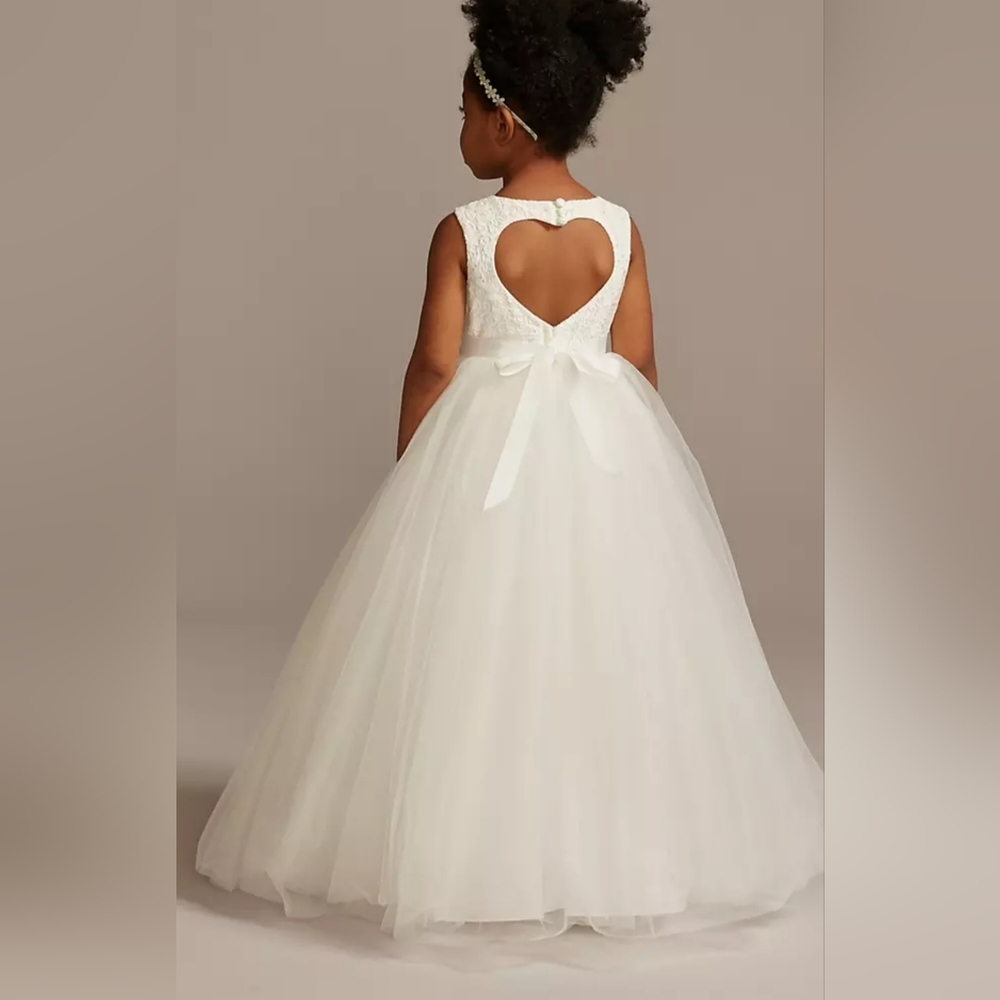 David Bridal Flowergirl Dress